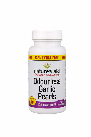 Garlic Pearls (Odourless) One-a-day 120 Softgels
