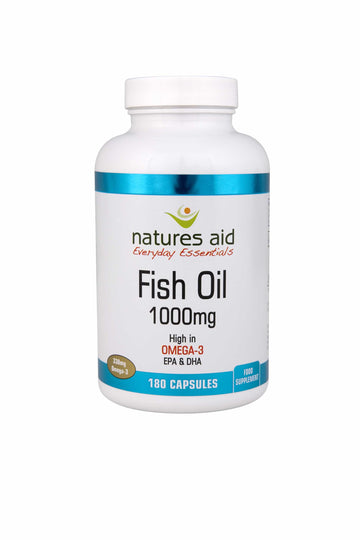 Fish Oil 1000mg (Omega-3)  180 Softgels