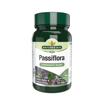Passiflora, Lemon Balm & Avena Sativa 60 Tabs