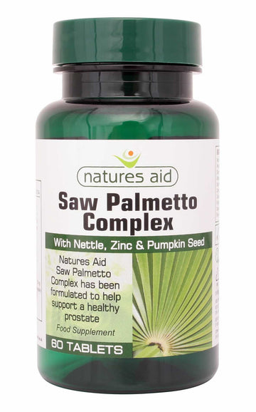 Saw Palmetto Complex with Nettle, Zinc & Amino Acids 60 Tabs