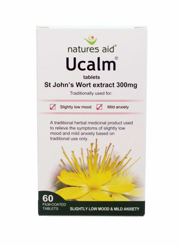 Natures Aid Ucalm 300mg 60 Tabs