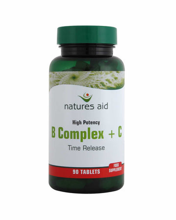 Vitamin B Complex 50 High Potency (with Vitamin C) 90 Tabs