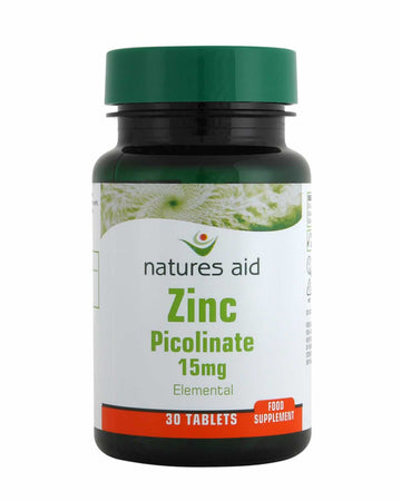 Zinc Picolinate 15mg elemental 30 Tabs