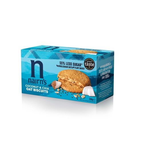 Nairn's Coconut & Chia Oat Biscuits