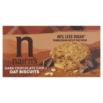 Nairns Choc Chip Oat Biscuits 200g