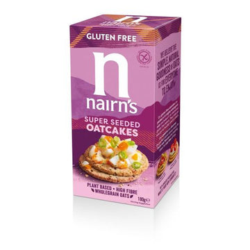 Nairns Gluten Free Super Seeded Oatcake 180g
