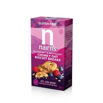 Nairns Gluten Free Blueberry & Raspberry Biscuit Break Chunky