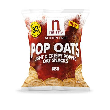 Nairns Gluten Free BBQ Pop Oats 20g - 12 Pack