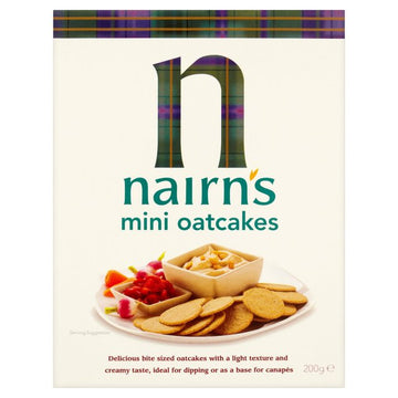 Nairns Mini Oatcakes 200g | Gudz.com