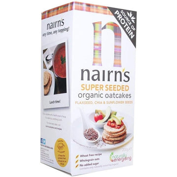 Nairns Organic Super Seeded Oatcakes 200g