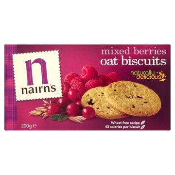 Nairns Mixed Berries Oat Biscuit 200g