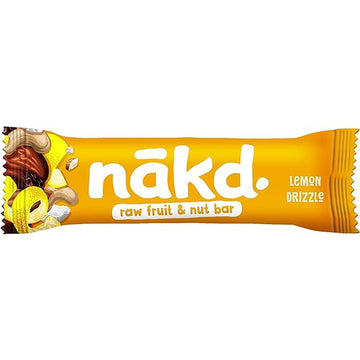 Nakd Nakd Lemon Drizzle 35g Bar - 18 Pack