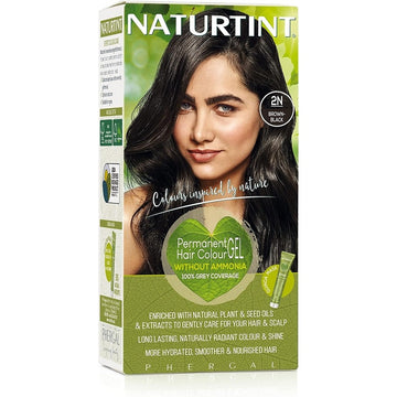 Naturtint Permanent Hair Colourant Brown-Black 2N 170ml