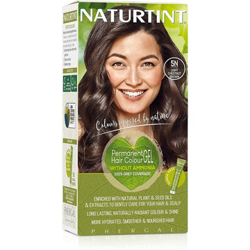 Naturtint Permanent Hair Colourant Light Chestnut Brown 5N 170ml