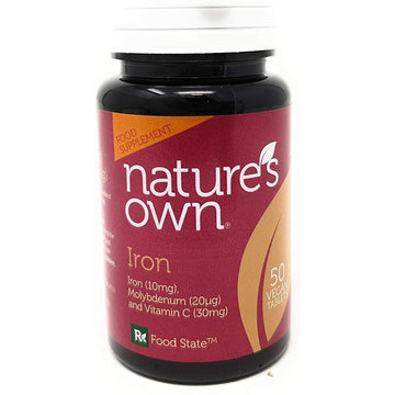 Natures Own Iron/ Molybdenum 10mg 50 Tablets