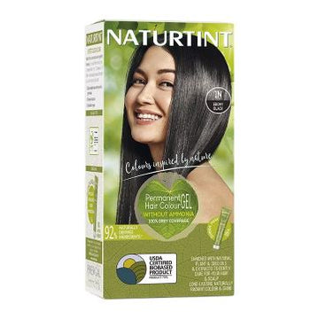 Naturtint Hair Colour Cream 1N Ebony Black 155ml