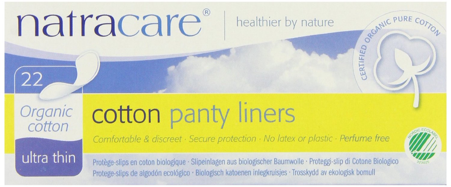 Natracare Organic Cotton Pantyliners Ultra Thin (22 liners)