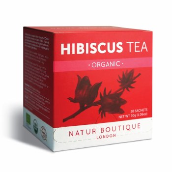 Natur Boutique Organic Hibiscus Tea 20 Sachet