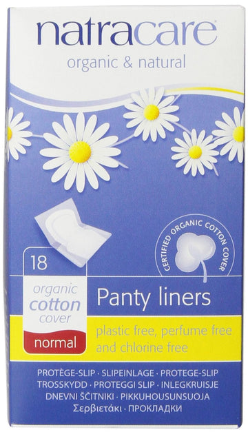 Natracare Panty Liner Normal Wrapped 18's