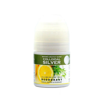 Natures Greatest Secret Colloidal Silver Lemon Tee tree Deodorant 50ml