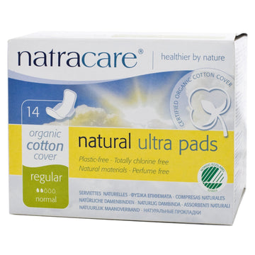 Natracare Natural Ultra Pads Regular with wings x 14