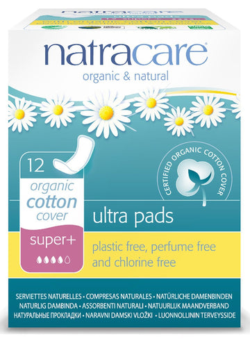 Natracare Natural Ultra Pads Super Plus x 12