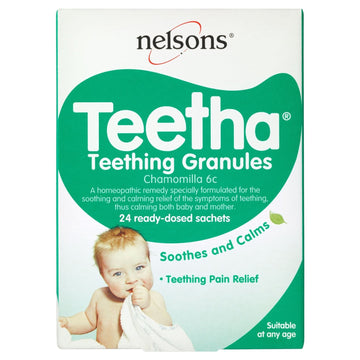 Nelsons Nelsons Teetha Teething Granules 24 Sachets