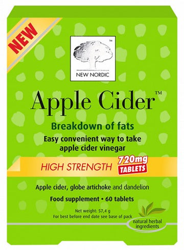 New Nordic Apple Cider High Strength 60 tablets