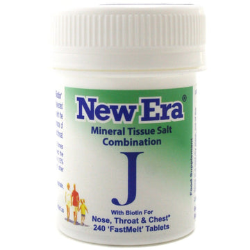 New Era Combination J - Nose, Throat & Chest. 240 tablets