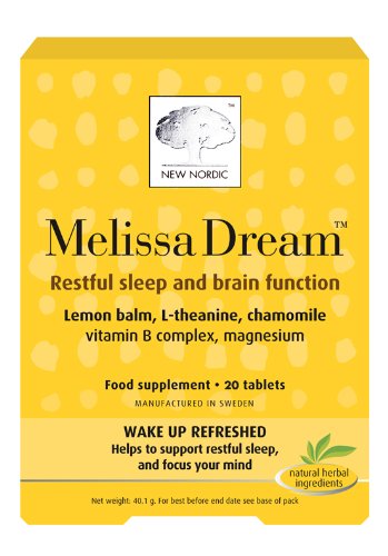New Nordic Melissa Dream 20 tablets