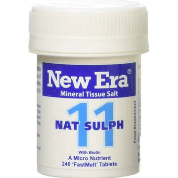 New Era No. 11 Nat. Sulph. 240 tablets