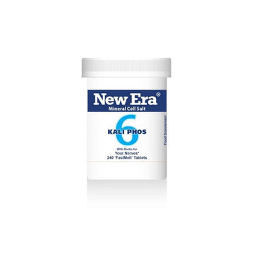 New Era No.6 Kali. Phos. for your nerves. 240 tablets