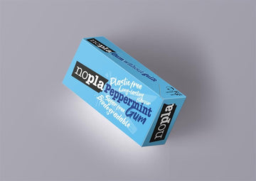 Nopla Peppermint Plastic Free Gum 15g - 12 Pack