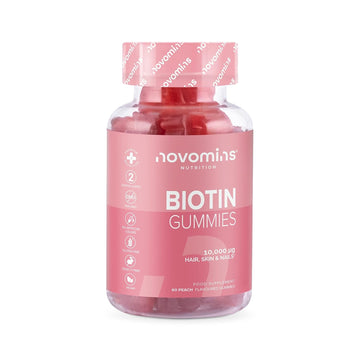 NOVOMINS Novomins Biotin Gummies 60Gummie