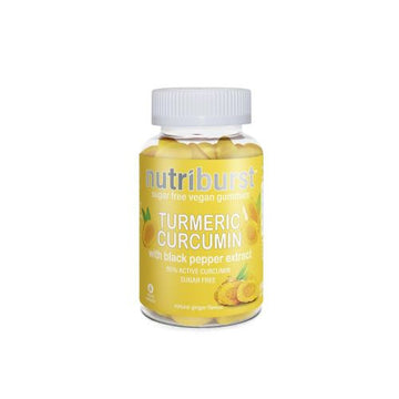 Nutriburst Sugar-free Turmeric Curcumin 3000mg 60x Gummies 180g
