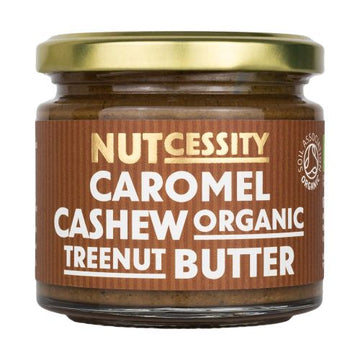 Nutcessity Organic Vegan Caromel Cashew Nut Butter 170g [Peanut-Free] - 2 Pack