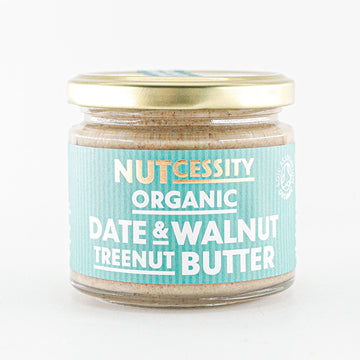 Nutcessity Organic Vegan Date & Walnut Butter 170g [Peanut-Free] - 2 Pack