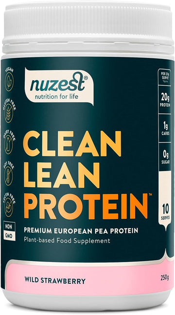 NUZEST Clean Lean Protein Wild Strawberry 250g