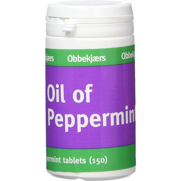Obbekjaers Obbekjaers Oil of Peppermint 150 tabs