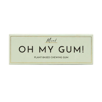 Oh My Gum OH MY GUM! Plant Based Mint Chewing Gum 19g - 12 Pack