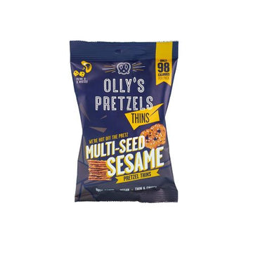 Ollys Multiseed Sesame Pretzel Thins 35g - 10 Pack
