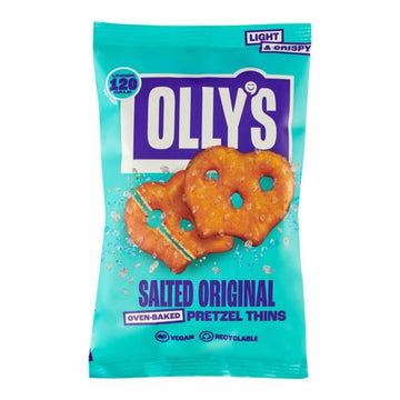 Ollys Original Salted Pretzel Thins 35g - 10 Pack