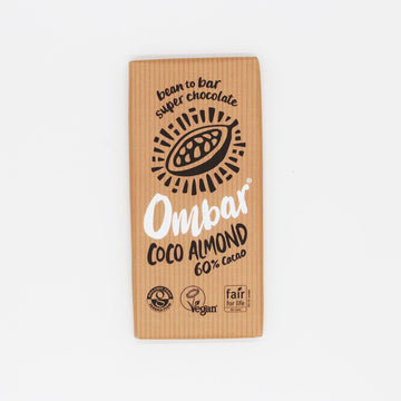Ombar Ombar Coco Almond 70g, organic and vegan - 10 Pack