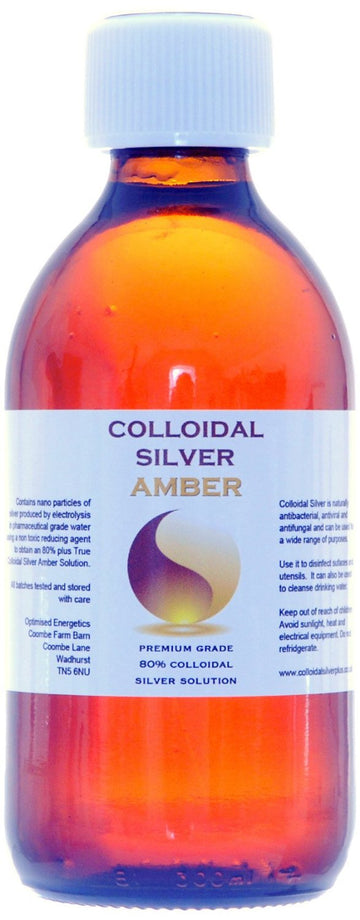 Colloidal Silver Amber Bottle - 300ml