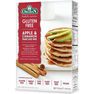 Orgran Apple & Cinnamon Pancake Mix 375g
