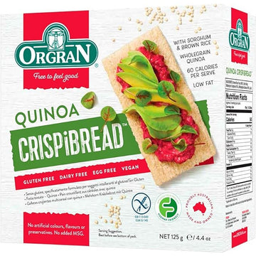 Orgran Quinoa Crispbread 125g