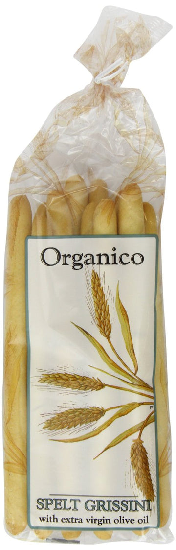 Organico Organic Spelt Grissini 120g - 2 Pack