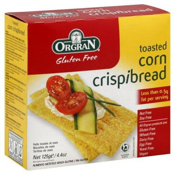 Orgran Corn Crispbread 125g
