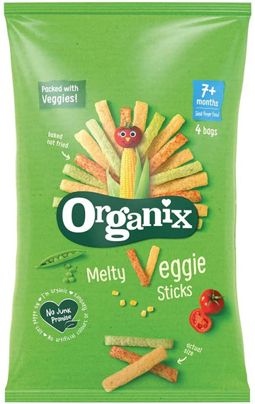 Organix Veggie Sticks 4 x 15g
