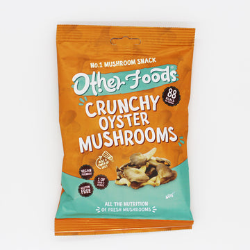 Other Foods Crunchy Oyster Mushrooms 40g - 6 Pack